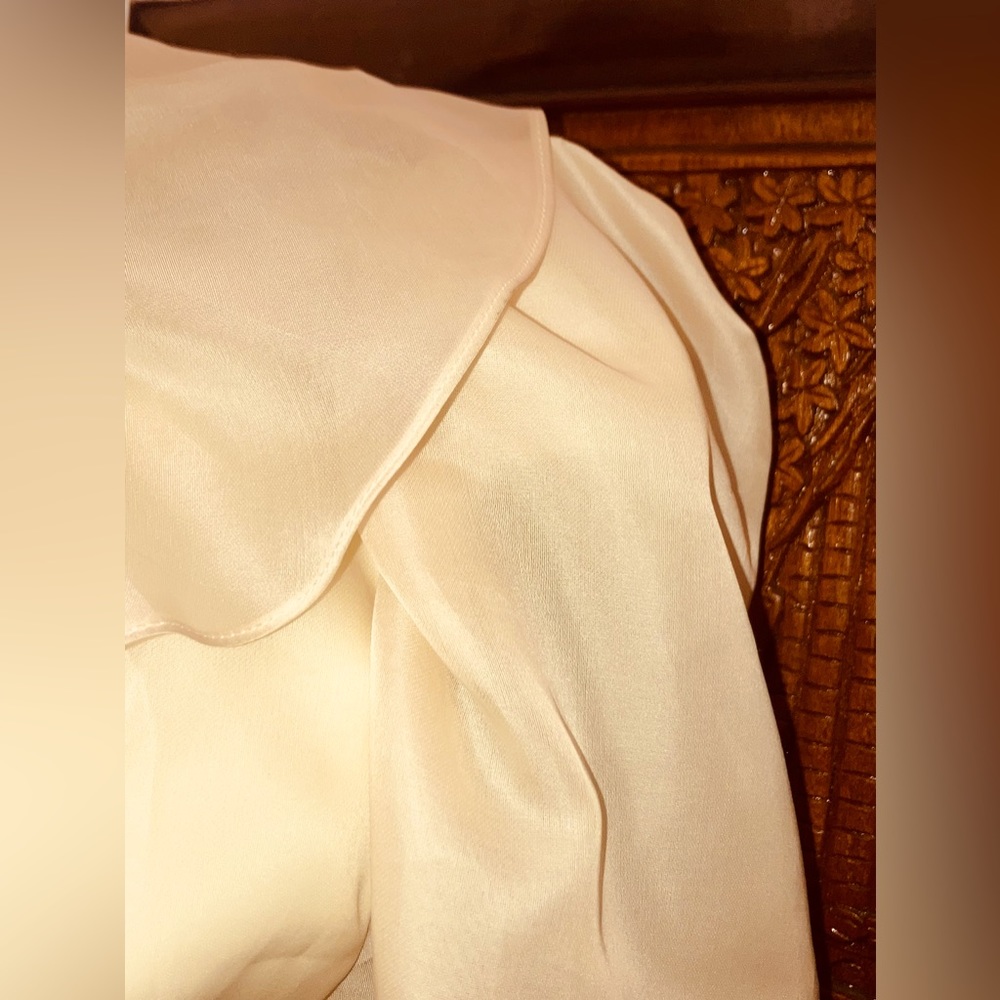 Vintage Oscar de la Renta 💯 silk wedding dress - Picture 9 of 16
